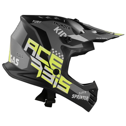 Acerbis Profile Kids Motocross Helmet - Nero Giallo