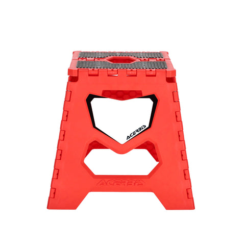 Acerbis Foldable Paket Plastic Box Stand - Red