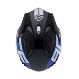 Acerbis Jet Aria Trials Helmet Bianco Blu Rosso