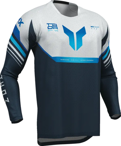 2026 Thor Jersey Launchmode Vent Raptor Midnight Grey