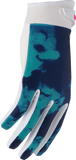 2026 Thor Glove Youth Launchmode Bleach White Aqua