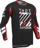2026 Thor Jersey Launchmode Futura Black Red