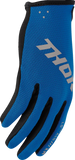 2026 Thor Glove Youth Ridemode Static Blue