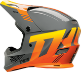 Thor Sector 2 Carve Charcoal Orange Helmet