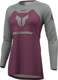 2026 Thor Women's Ridemode Jersey Menace Purple Grey