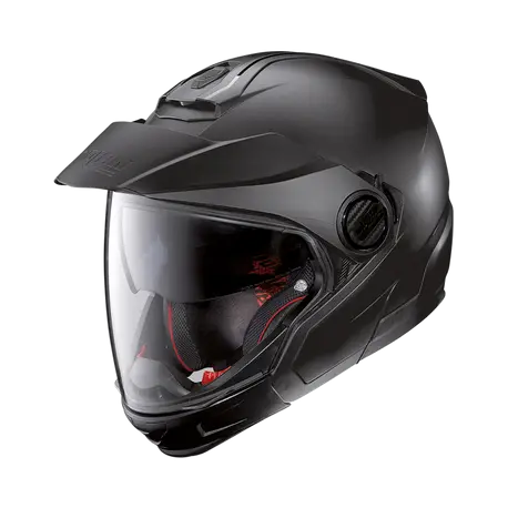 Nolan N40 5 GT Hybrid Jet Flat Black Motorcycle Helmet AT Motocross