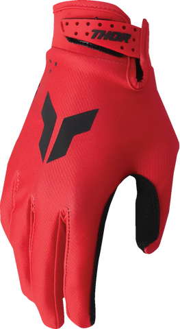 2026 Thor Glove Youth Launchmode Split Red