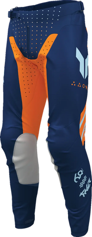 2026 Thor Pant Launchmode Futura Navy Orange