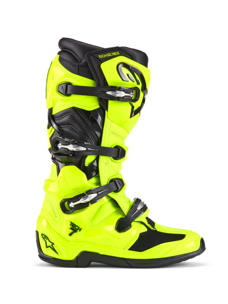 Alpinestars Tech Motocross Boots Yellow Fluo Black – AT Motocross