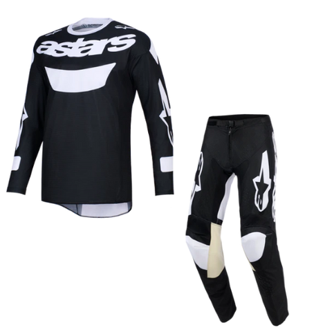 2026 Alpinestars Racer Air Riway Kit Combo - Black White