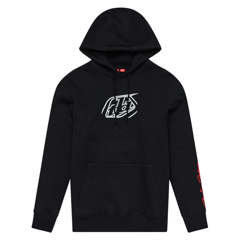 Troy Lee Designs Badge PO Hoodie - Black