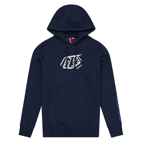 Troy Lee Designs Badge PO Hoodie - Navy