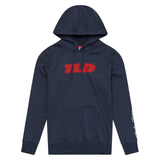 Troy Lee Designs Fade Out PO Hoodie - Navy Heather