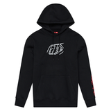 Troy Lee Designs Badge Youth PO Hoodie - Black