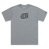 Troy Lee Designs Badge Tee - Grey Heather