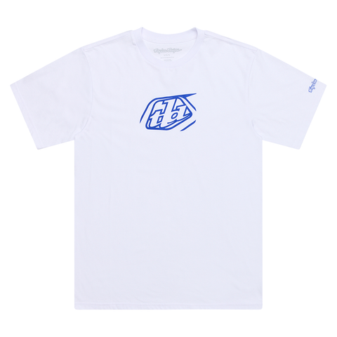 Troy Lee Designs Badge Tee White