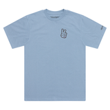 Troy Lee Designs Peace Out Tee - Smoke Blue