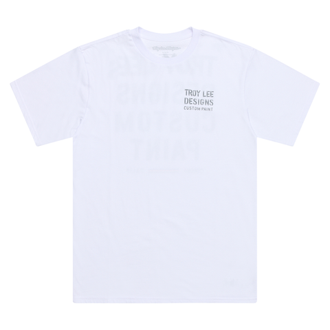 Troy Lee Designs Paint Shop Tee - White