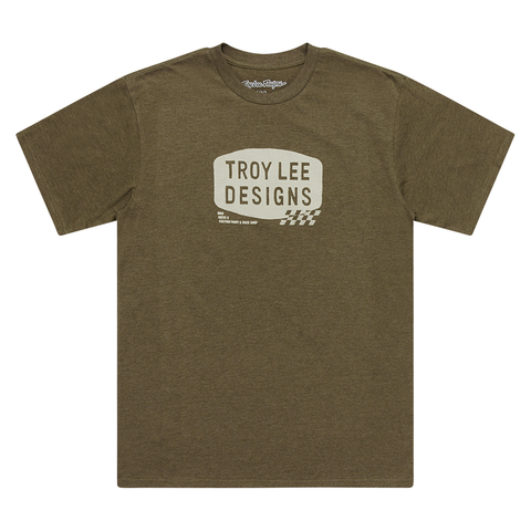 Troy Lee Designs Stamp Tee - Olive Heather