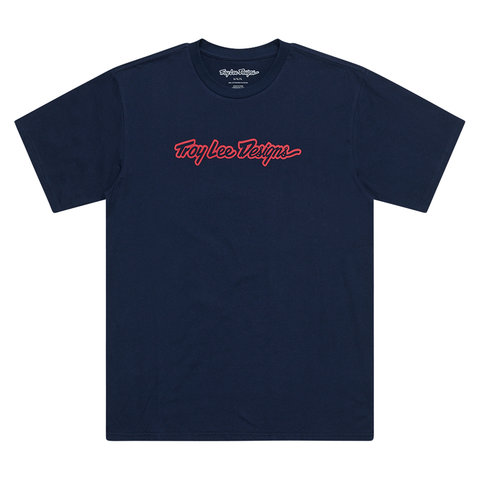 Troy Lee Designs Signature Tee - Navy