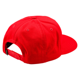 Troy Lee Designs Badge Curved Snapback Cap - Team Red