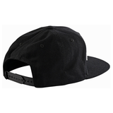 Troy Lee Design Signature Curved Snapback Cap Black