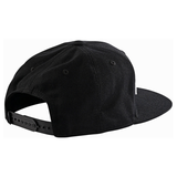 Troy Lee Designs Signature Curved Snapback Cap Black