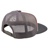 Troy Lee Designs Peace Out Trucker Snapback Cap - Vintage White Carbon