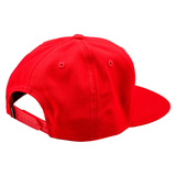 Troy Lee Designs Badge Flat Bill Snapback Cap - Team Red