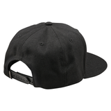 Troy Lee Designs Peace Flat Bill Snapback Cap - Black