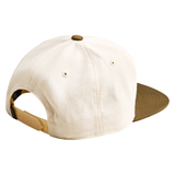 Troy Lee Designs Peace Flat Bill Snapback Cap Vintage - White  Olive