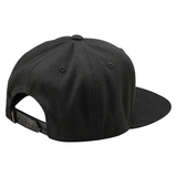 Troy Lee Designs Factory Flat Bill Snapback Cap - Black