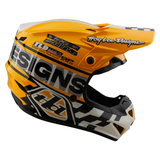 Troy Lee Designs GP PRO Fifty-50 Helmet - White Gold