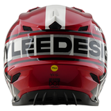 Troy Lee Designs GP PRO Fifty-50 Helmet - White  Red