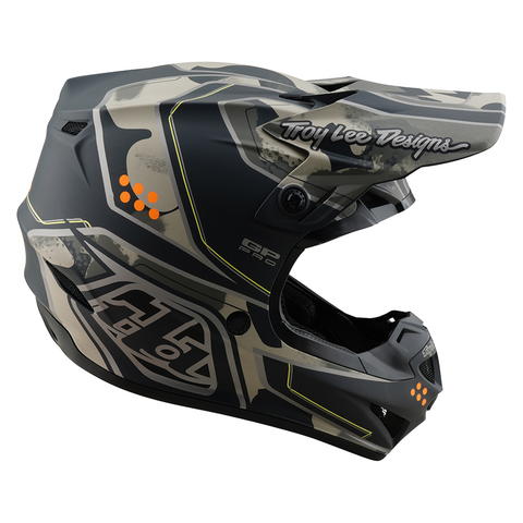 Troy Lee Designs GP PRO Trooper Helmet - Black  Caper