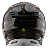 Troy Lee Designs SE5 Carbon Torched Helmet - Black  Red