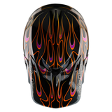 Troy Lee Designs SE5 Composite Torched Helmet - Black Grey