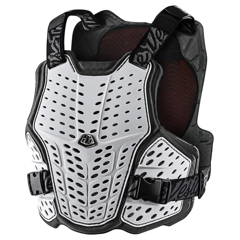 Troy Lee Designs Rockfight CE Flex Chest Protector - White