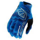 Troy Lee Designs AIR Youth Blotted Gloves - Bright Blue