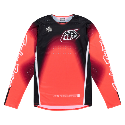 Troy Lee Designs SE PRO Array Jersey - Infra Red  Black