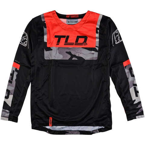 TroyLee GP Youth Brazen Jersey Black Orange