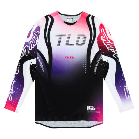 Troy Lee Designs SE ULTRA Drip Jersey - Black  Purple