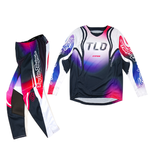 Troy Lee Designs GP Pro Youth Drip Kit Combo - Black Purple