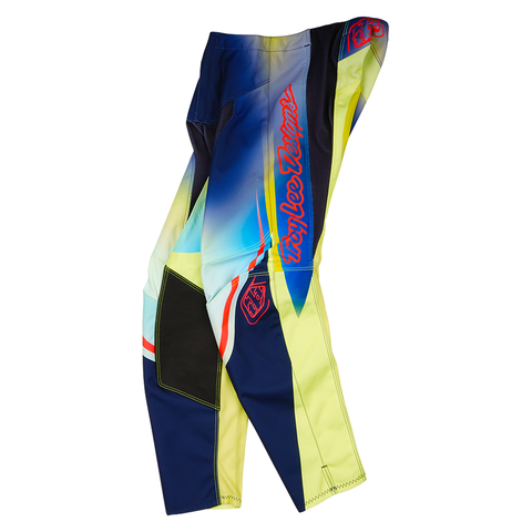 Troy Lee Designs GP PRO Youth Drip Pant - Glo Yellow Dark Navy