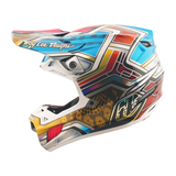 2026 Troy Lee Designs SE5 Carbon Lowrider Helmet Silver
