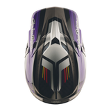 2026 Troy Lee Designs SE5 Carbon Stripes Helmet Black / Purple