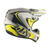 2026 Troy Lee Designs GP PRO Crossover Helmet Grey / Flo Yellow