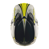 2026 Troy Lee Designs GP PRO Crossover Helmet Grey / Flo Yellow