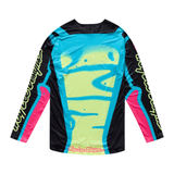 2026 Troy Lee Designs GP Pro Youth Membrane Jersey Black / Glo Yellow
