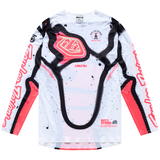 2026 Troy Lee Designs GP Pro Youth Membrane Jersey White / Infra Red